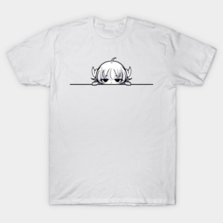 Funny Annoyed Anime Girl T-Shirt