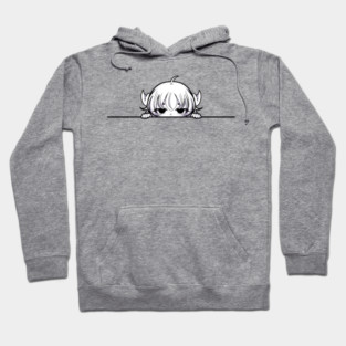 Funny Annoyed Anime Girl Hoodie