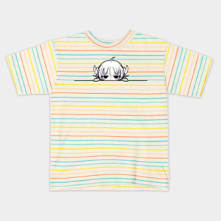 Funny Annoyed Anime Girl Kids T-Shirt