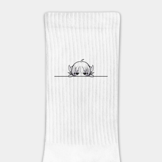 Funny Annoyed Anime Girl by logiamerch