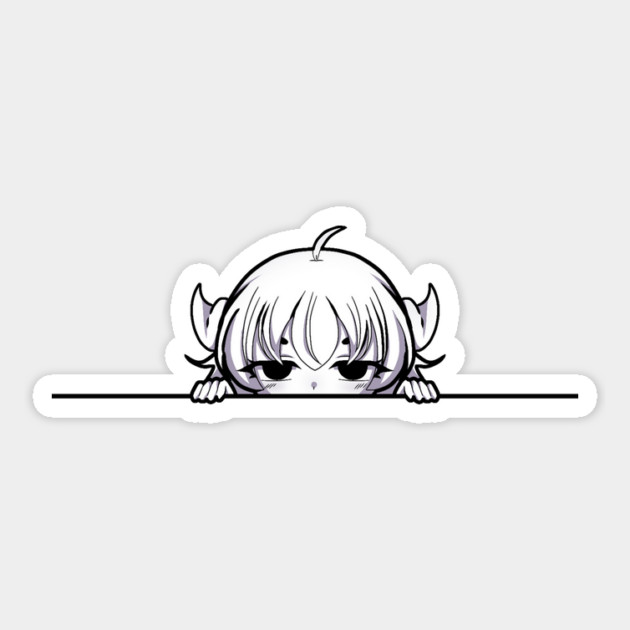 Funny Annoyed Anime Girl Sticker by logiamerch