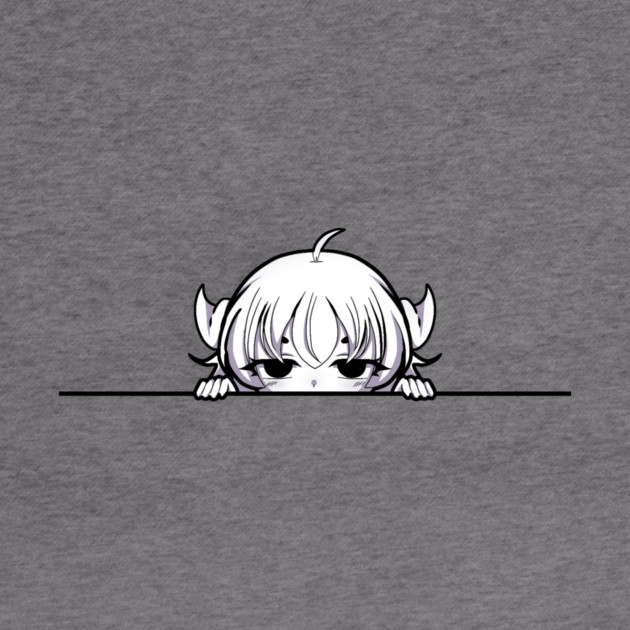 Funny Annoyed Anime Girl by logiamerch