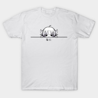 Funny Annoyed Anime Girl T-Shirt