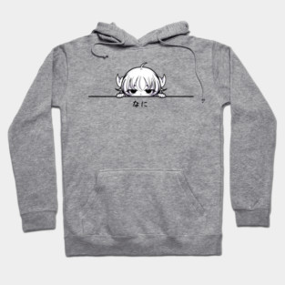 Funny Annoyed Anime Girl Hoodie