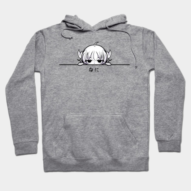 Funny Annoyed Anime Girl Hoodie by logiamerch