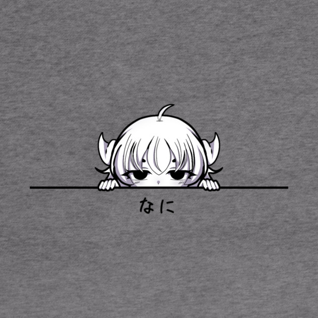 Funny Annoyed Anime Girl by logiamerch