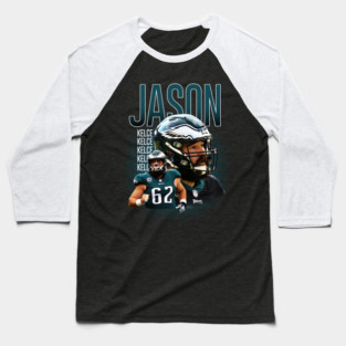 Jason Kelce Legend Vintage Baseball T-Shirt