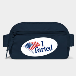 I Farted - I Voted Sticker Parody Bag