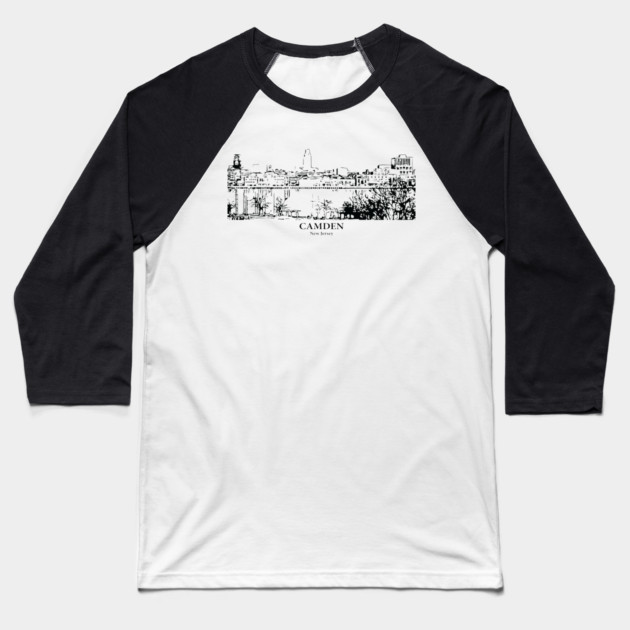 Camden - New Jersey Baseball T-Shirt by Lakeric