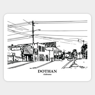 Dothan - Alabama Sticker