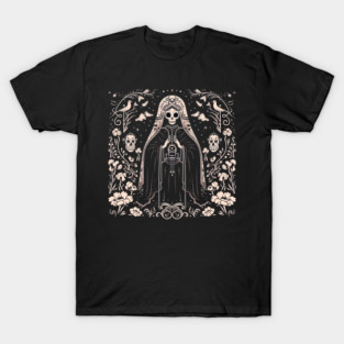 Dia de los Muertos Virgen de Guadalupe T-Shirt