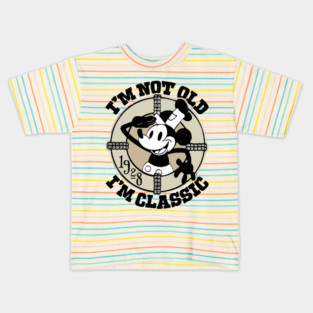 Steamboat Willie. I'm Not Old I'm Classic 5 Kids T-Shirt