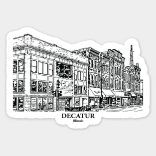 Decatur - Illinois Sticker