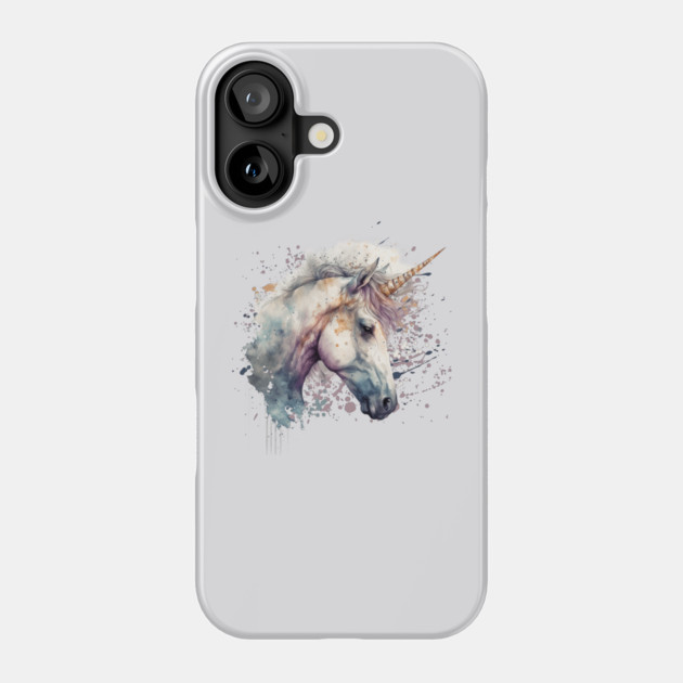 Watercolor Unicorn Phone Case by HolidayBug