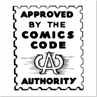COMICS CODE Posters and Art