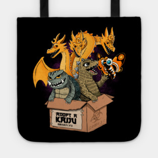 Adopt a kaiju Tote