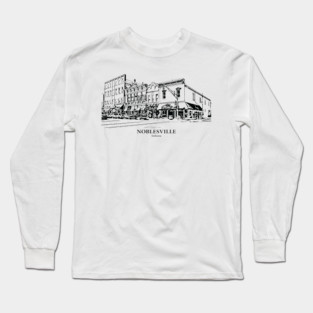 Noblesville - Indiana Long Sleeve T-Shirt