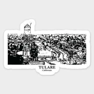 Tulare - California Sticker