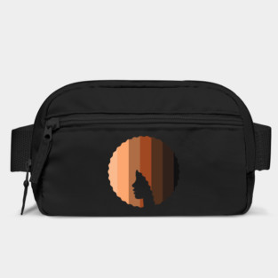 Afro Hair Woman with African Melanin Shades, Black History Bag