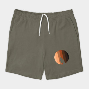 Afro Hair Woman with African Melanin Shades, Black History Shorts