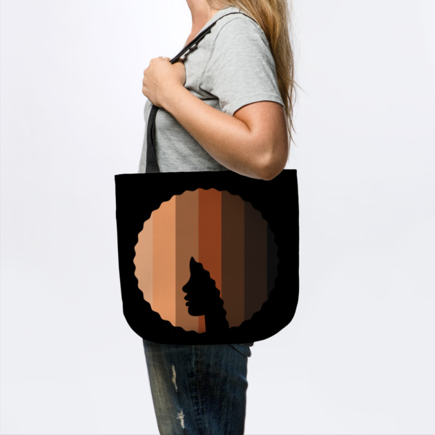 Afro Hair Woman with African Melanin Shades, Black History by logiamerch