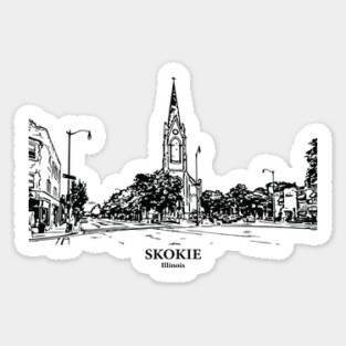 Skokie - Illinois Sticker