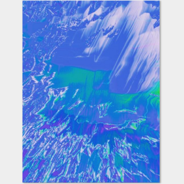 Waves Leaning In Wall Art by casualteesinc