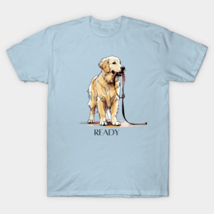 READY DOG - Golden Retriever T-Shirt