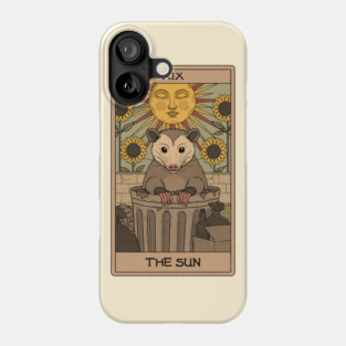 The Sun - Possum Tarot Phone Case