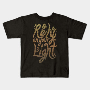 Rely on your Light | Ancient Egypt Kids T-Shirt