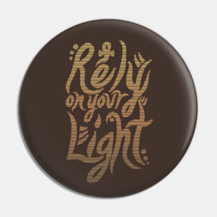 Rely on your Light | Ancient Egypt Pin