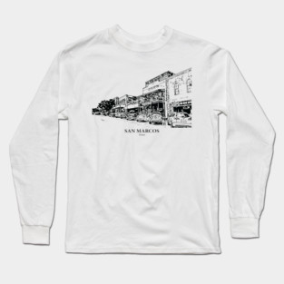 San Marcos - Texas Long Sleeve T-Shirt