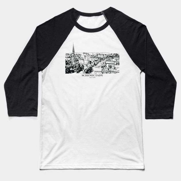 Schenectady - New York Baseball T-Shirt by Lakeric