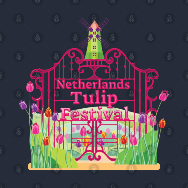 Tulip Festival Windmill Gates by HolidayBug