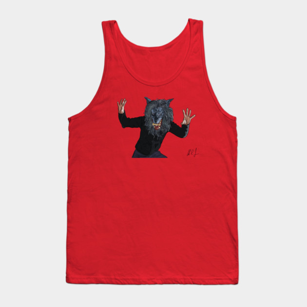 Creep: Duplass Mask Tank Top by 51Deesigns