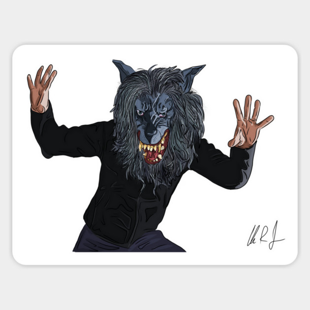 Creep: Duplass Mask Magnet by 51Deesigns