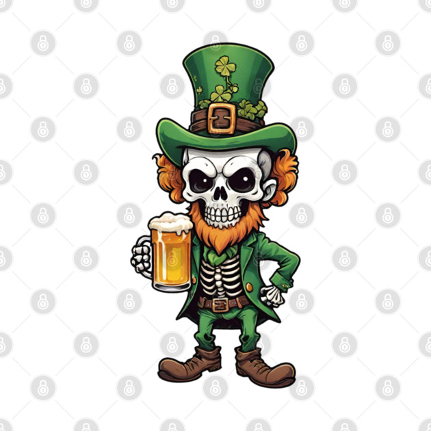 Skeleton Leprechaun 3 by Grave Digs