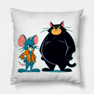 The Simpsons - Itchy and Scratchy - V1 Pillow