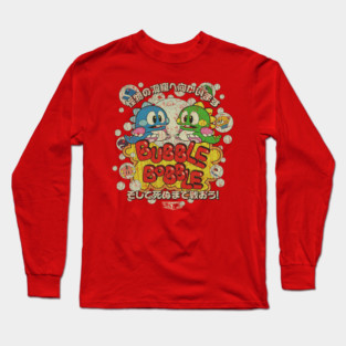 Bubble Bobble 1986 Long Sleeve T-Shirt