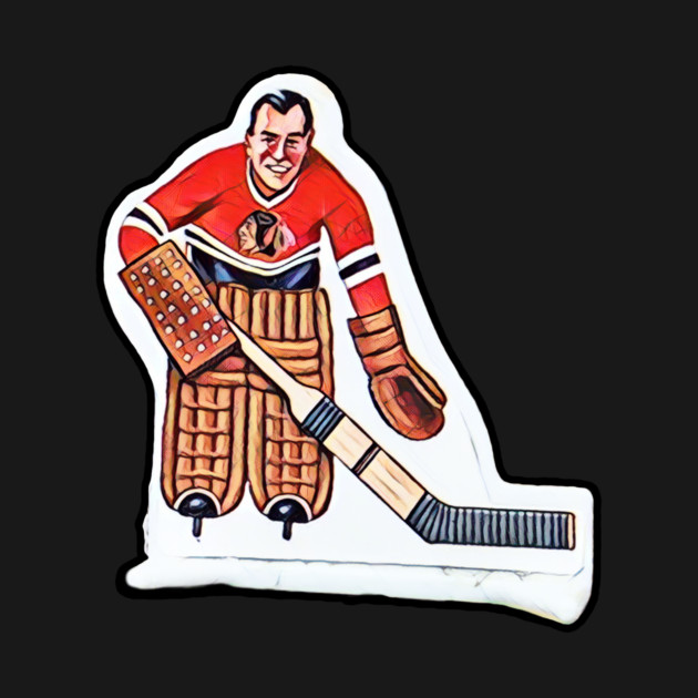 Coleco Table Hockey Players -Chicago Blackhawks Goalie Chicago