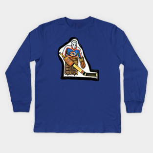 Coleco Table Hockey Players - Winnipeg Jets Kids Long Sleeve T-Shirt