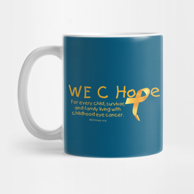 WE C Hope Gold Lg Ribbon Alt Tagline by World Eye Cancer Hope