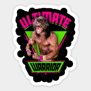 Ultimate Warrior Legends Sticker