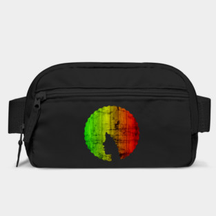 Afro Hair Woman with African Rasta Colors, Black History Bag