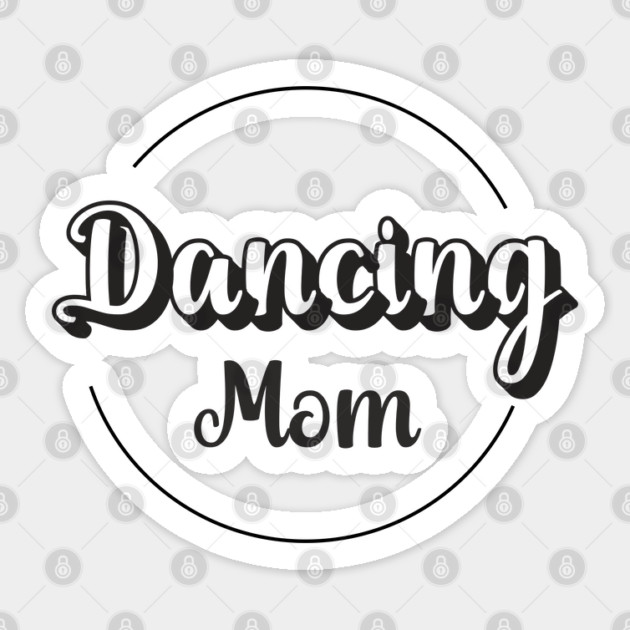 Dancing Mom Minimalist design Sticker by TurnEffect