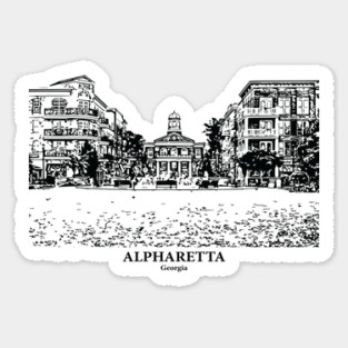 Alpharetta - Georgia Sticker