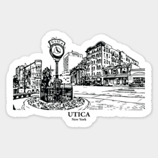 Utica - New York Sticker