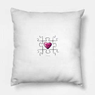 Broken Heart (small) Pillow