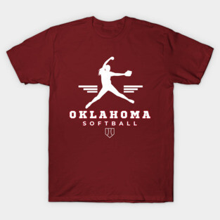 Oklahoma Sooners University Softball T-Shirt