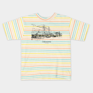 Cheyenne - Wyoming Kids T-Shirt